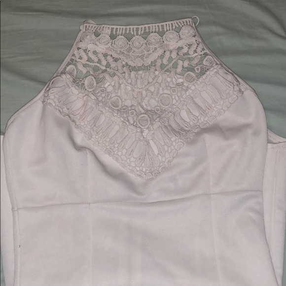 Short white bodycon dress - Picture 1 of 3